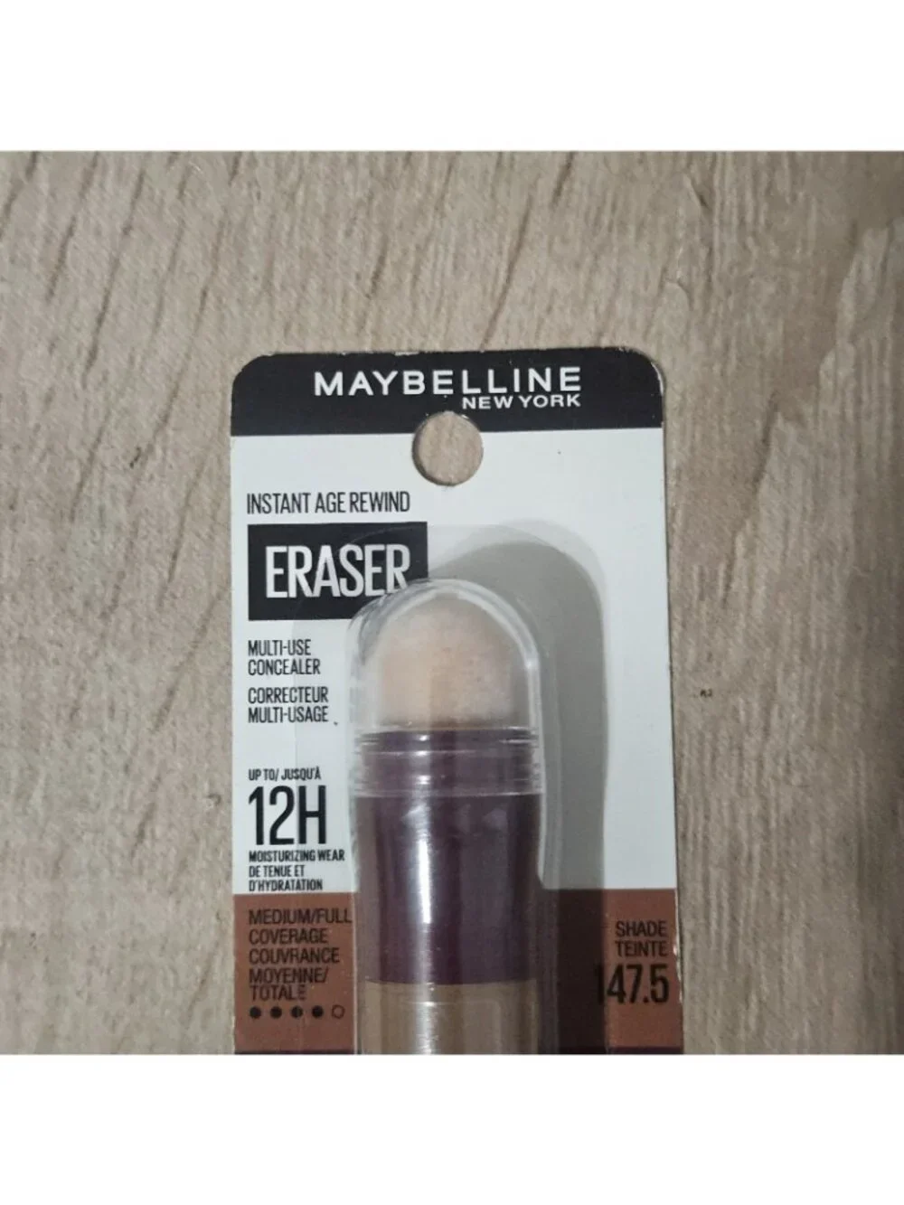 Lot of 2 Maybelline Instant Age Rewind Eraser  # 147.5 0.2 oz. each NEW